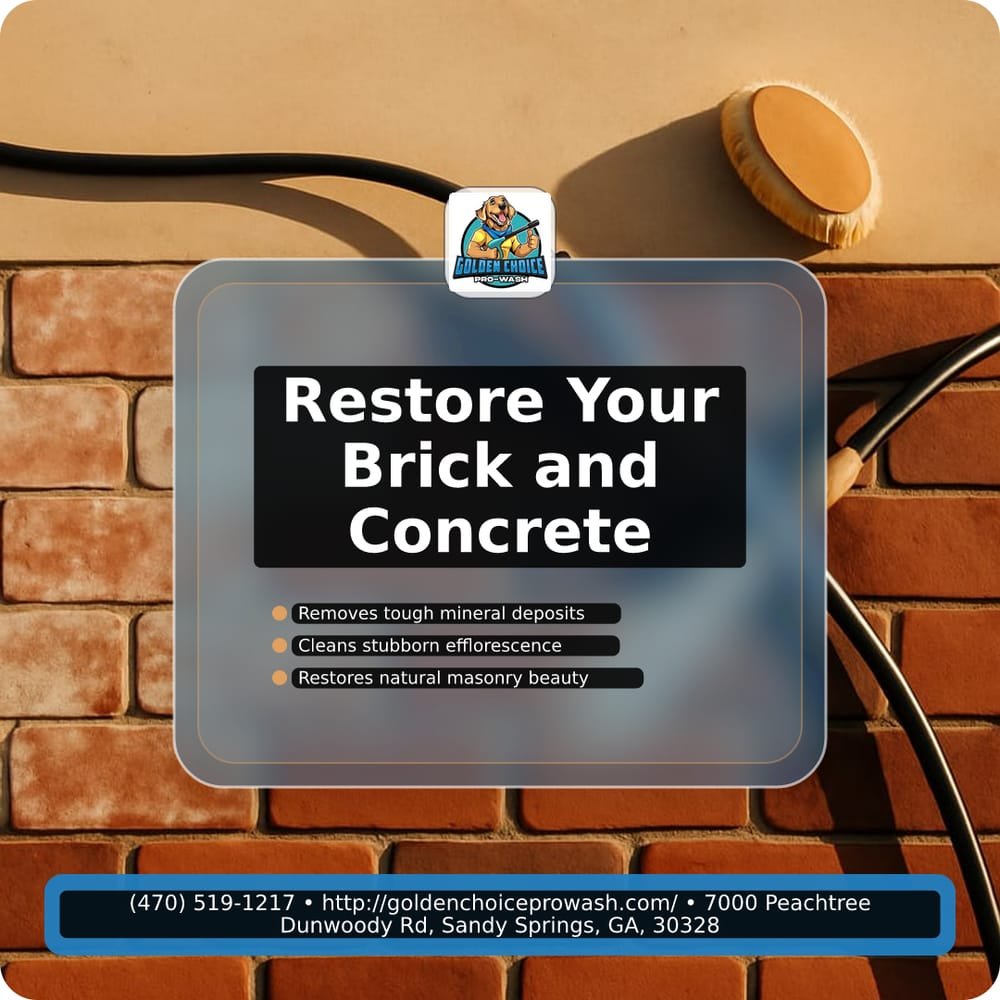 Illustration for Removing Efflorescence Mineral Deposits From Brick Concrete: A Seasonal Restoration Guide