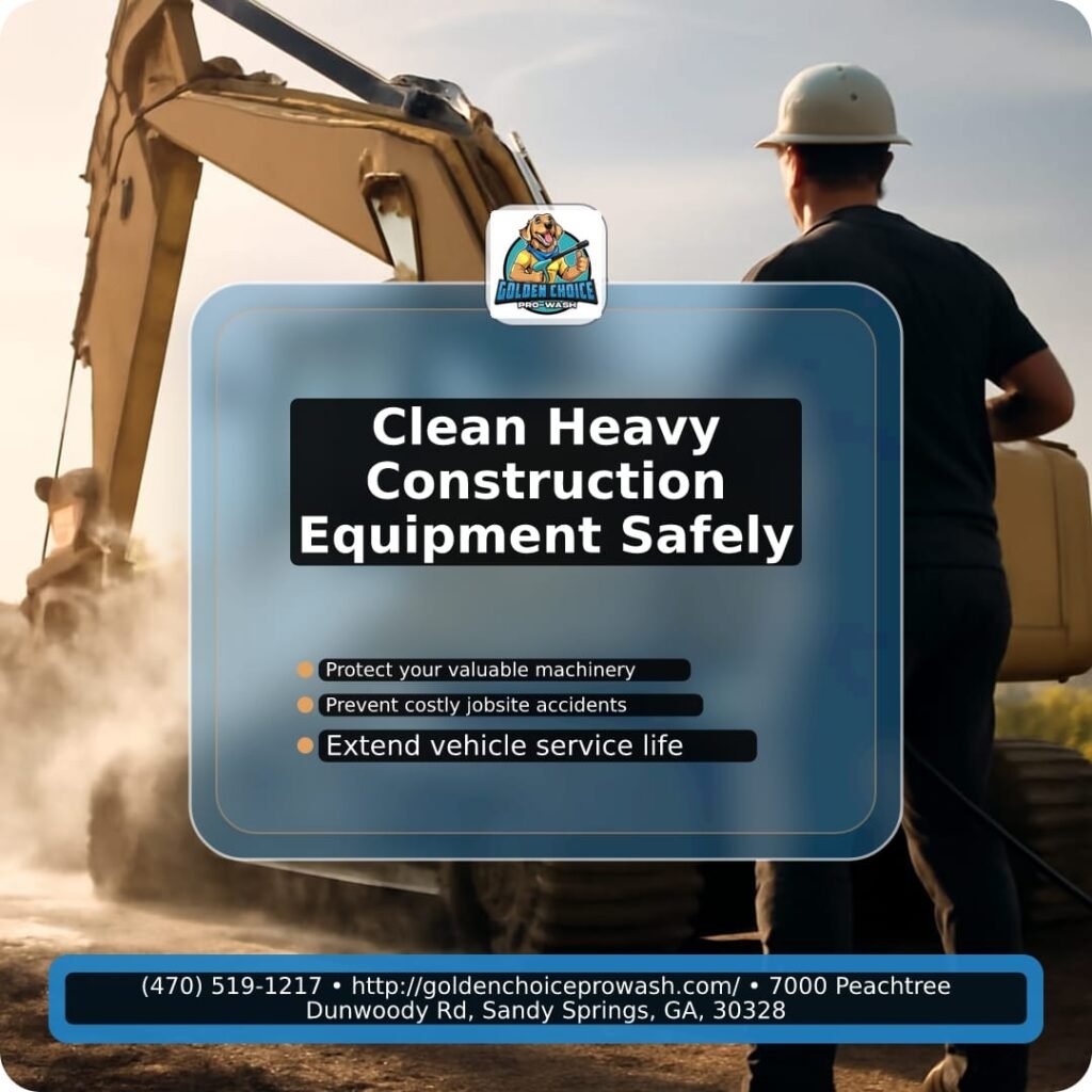 Illustration for How To Clean Heavy Equipment Construction Vehicles Safely: The Ultimate Guide to Protecting Your Fleet and Your Bottom Line