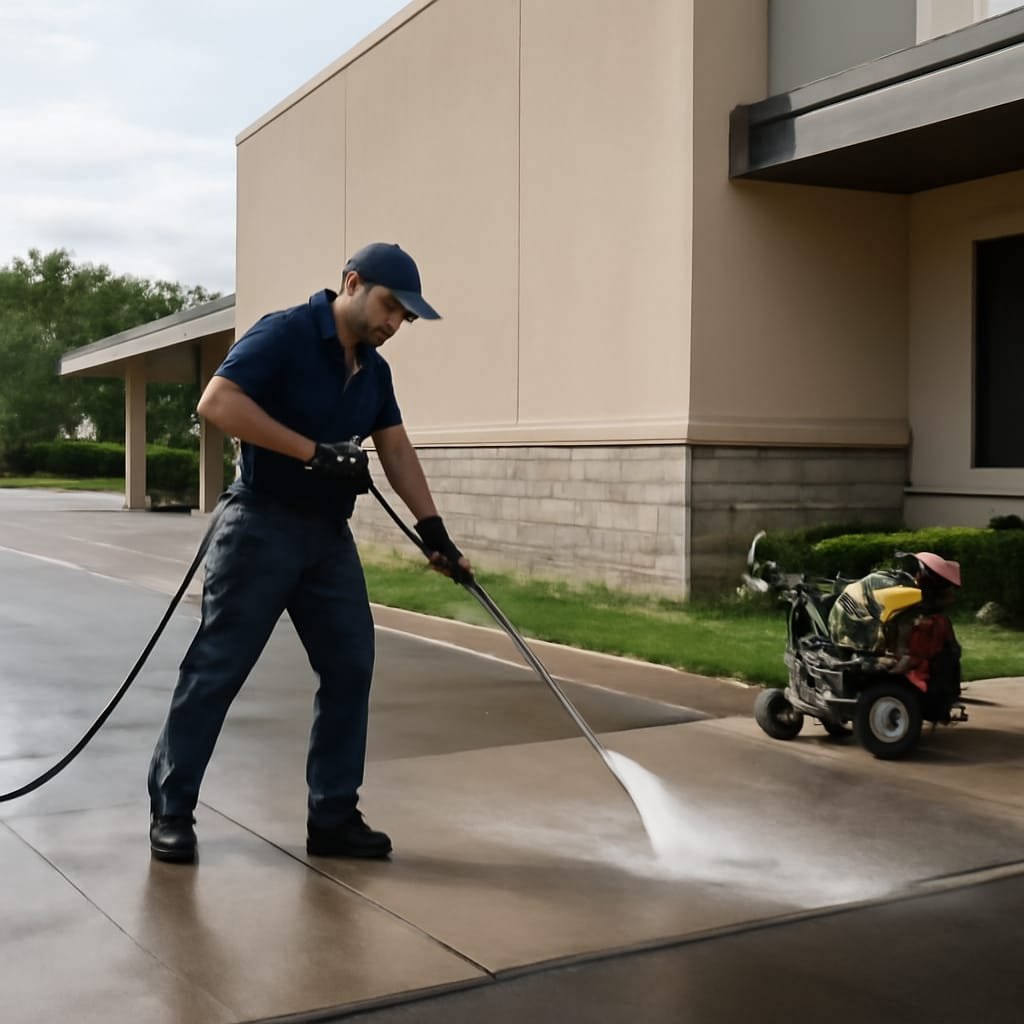 A closer look at Deep-Clean Science: Why High-Pressure Washing is Vital for Concrete Pathways and Pavements