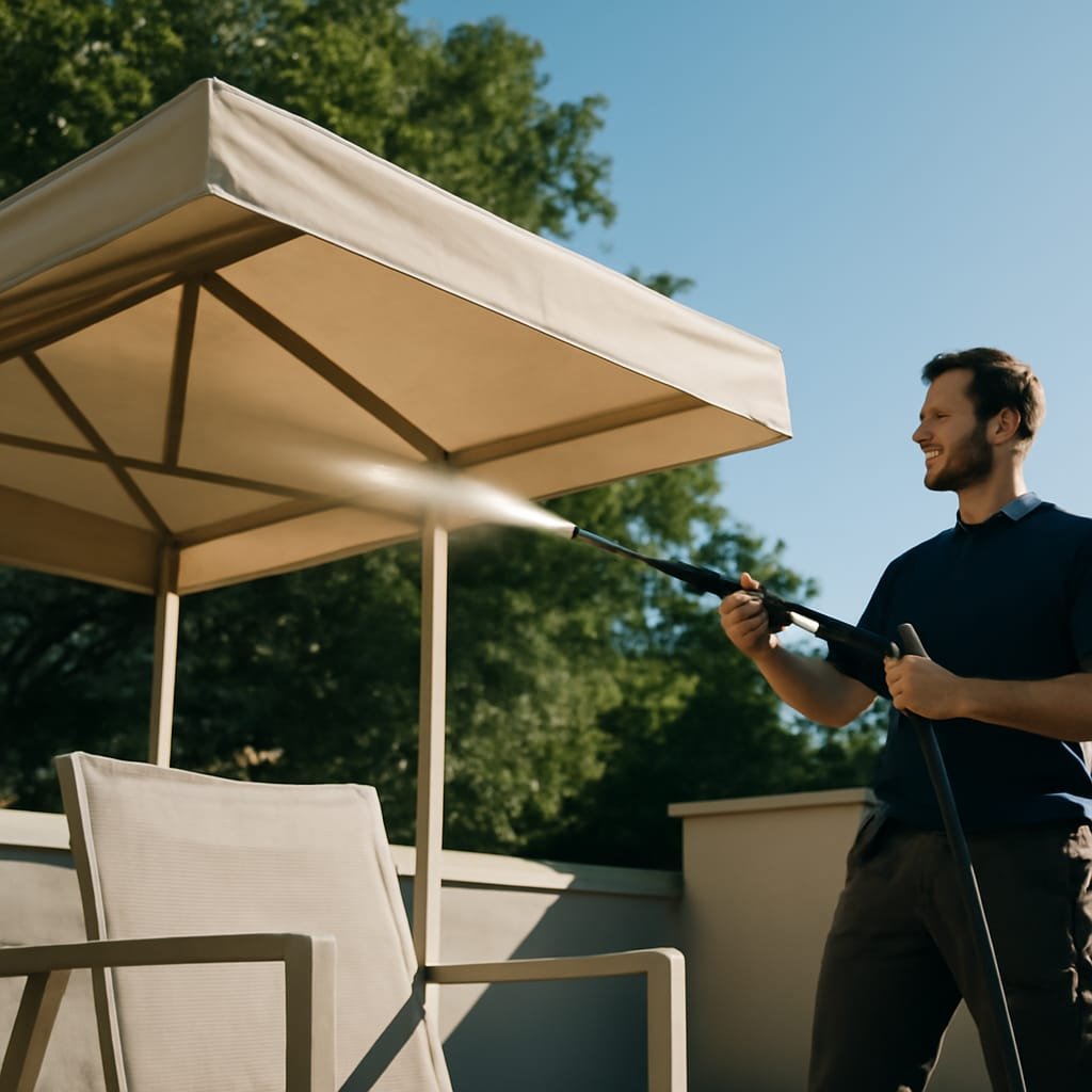 A closer look at The Fabric Safety Blueprint: Cleaning Outdoor Furniture Canvas Awnings Without Damage