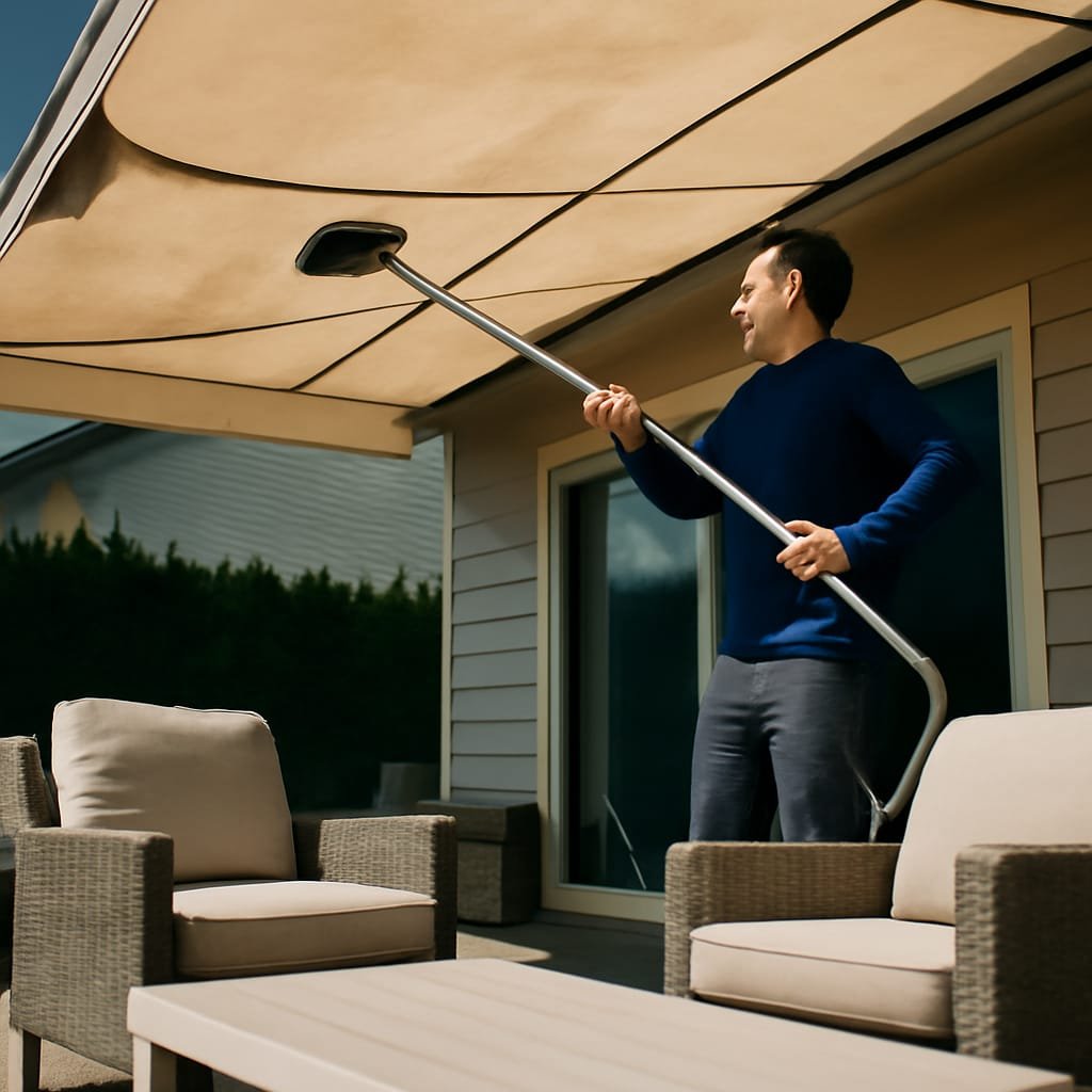 A closer look at The Fabric Safety Blueprint: Cleaning Outdoor Furniture Canvas Awnings Without Damage