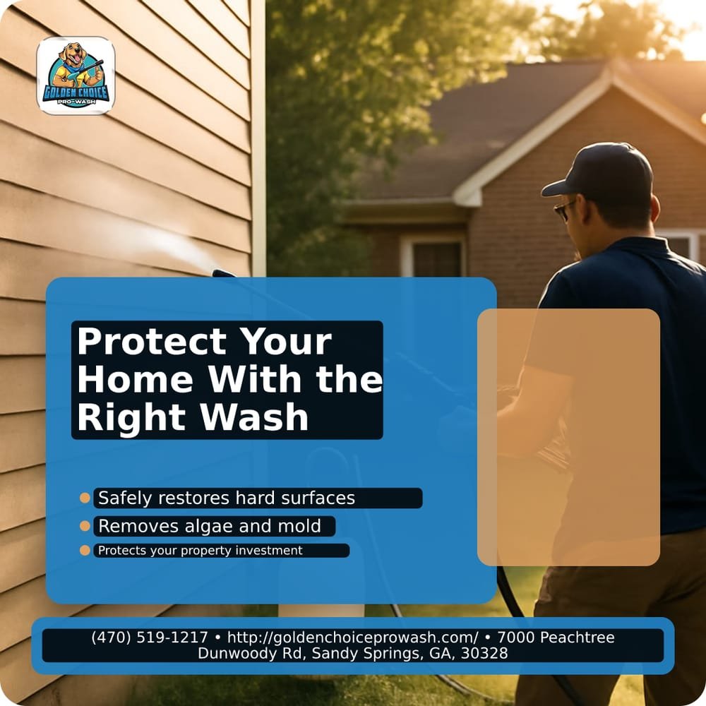 Illustration for Soft Wash Vs Power Wash Which Method Is Right For Your Exterior Surfaces