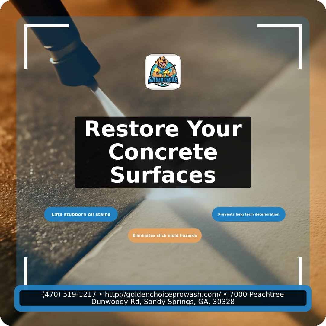 Illustration for The Hidden Risks of DIY Pressure Washing Concrete: How to Avoid Costly Surface Damage