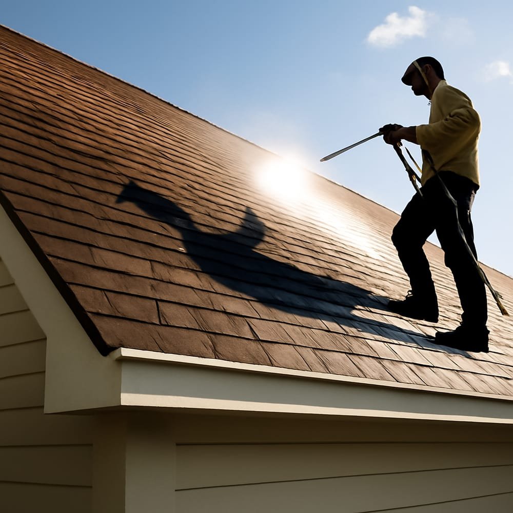A closer look at Safe Roof Cleaning Techniques: Why High-Pressure Water Can Damage Shingles