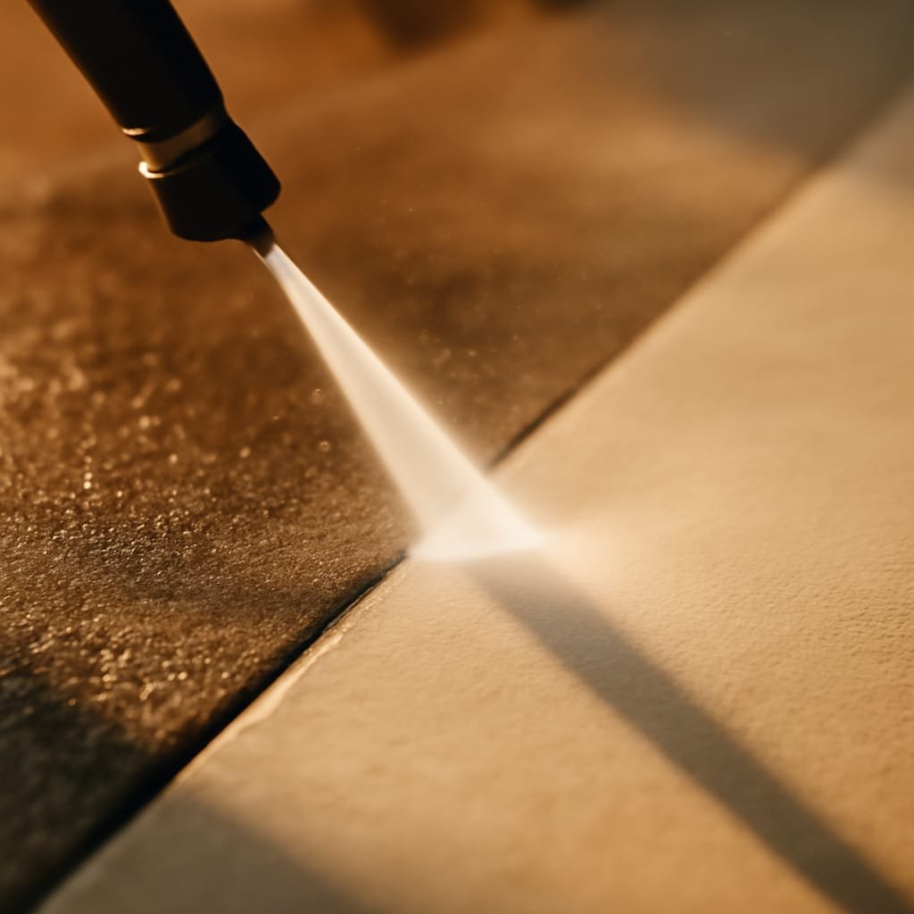 A closer look at The Hidden Risks of DIY Pressure Washing Concrete: How to Avoid Costly Surface Damage